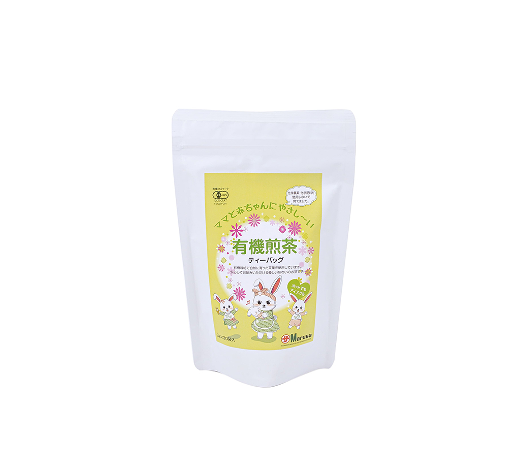 Trà xanh túi lọc hữu cơ gói 60gr